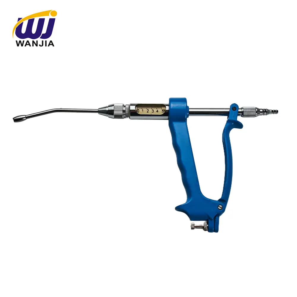 Custom WJ124-2 Veterinary Continuous Metal Drenching Gun Manufacturers, Factory