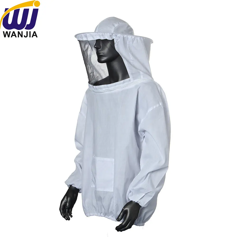 Wholesale WJ788 Beekeeping Jacket with Attached Veil Manufacturers, Factory