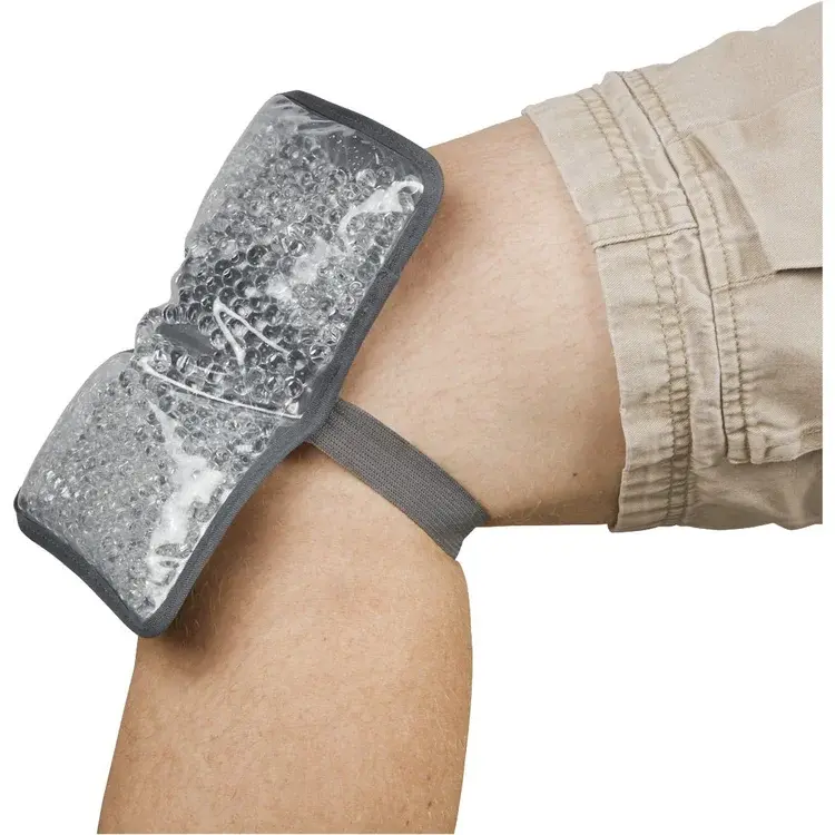 OEM Reusable Gel Bead Ice Pack with Strap for Hot/Cold Therapy Pain Relief & Injury Recovery Supplier, Manufacturers
