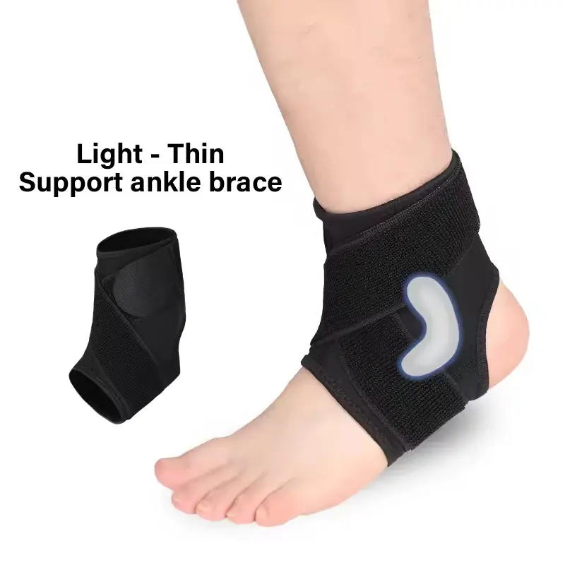 Wholesale Silicone Neoprene Ankle Brace with Compression Straps Supplier, Suppliers