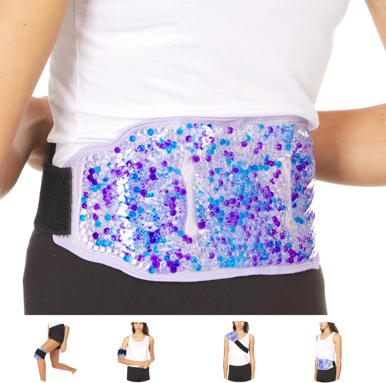 OEM Therapy Ice Pack Used for Waist Stomach Shoulder Neck Legs and Knee for Relieve Swelling Injuries Manufacturer, Factories