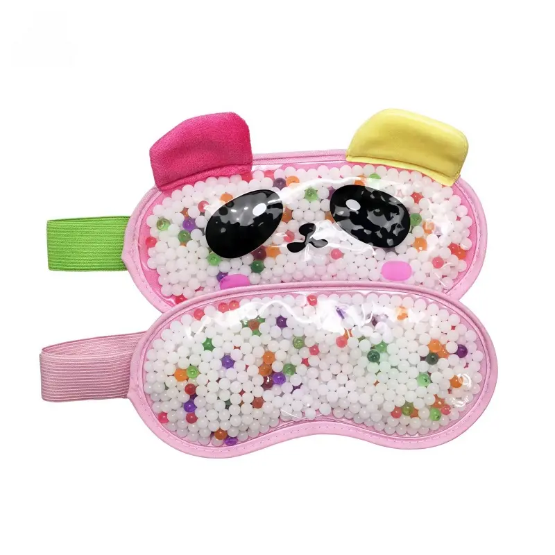 Custom Cartoon Ear-shaped Gel Eye Mask, Hot and Cold Compress, Glitter Sleeping Eye Mask Manufacturers, Factory
