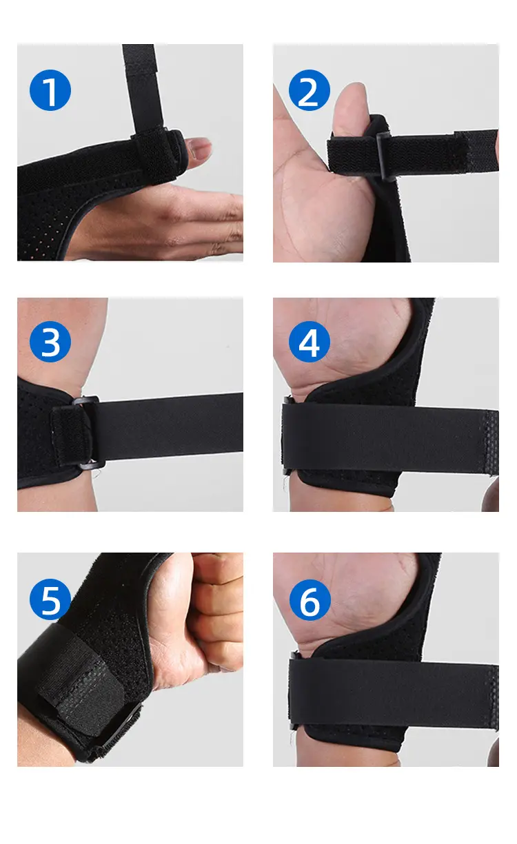Sports Wrist Bracer Detail