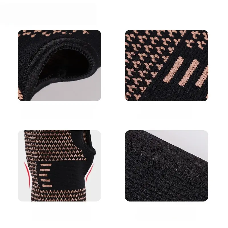 OEM Copper Palm Weigh Lifting Wrist Brace Support Copper Gymnastics Compression Palm Sleeves Wrist Support Supplier, Manufacturer