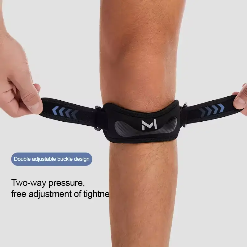 OEM 3D Nylon Spandex Elastic Knit Knee Brace Support Compression Sleeve Factories, Factory