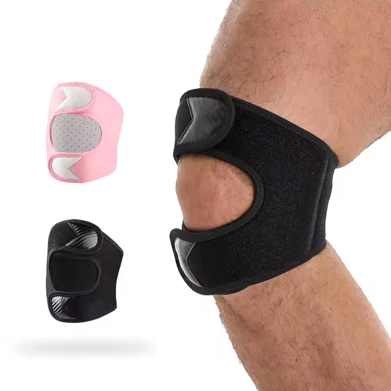 Wholesale Neoprene Double Patella Strap Hot Pressing Shock Absorption Flexible Type Supplier, Manufacturer
