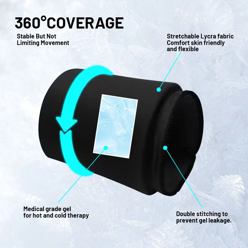OEM Reusable Solid Gel Wrist Brace for Office Wrist Heating and Cooling Therapy Manufacturer, Factory