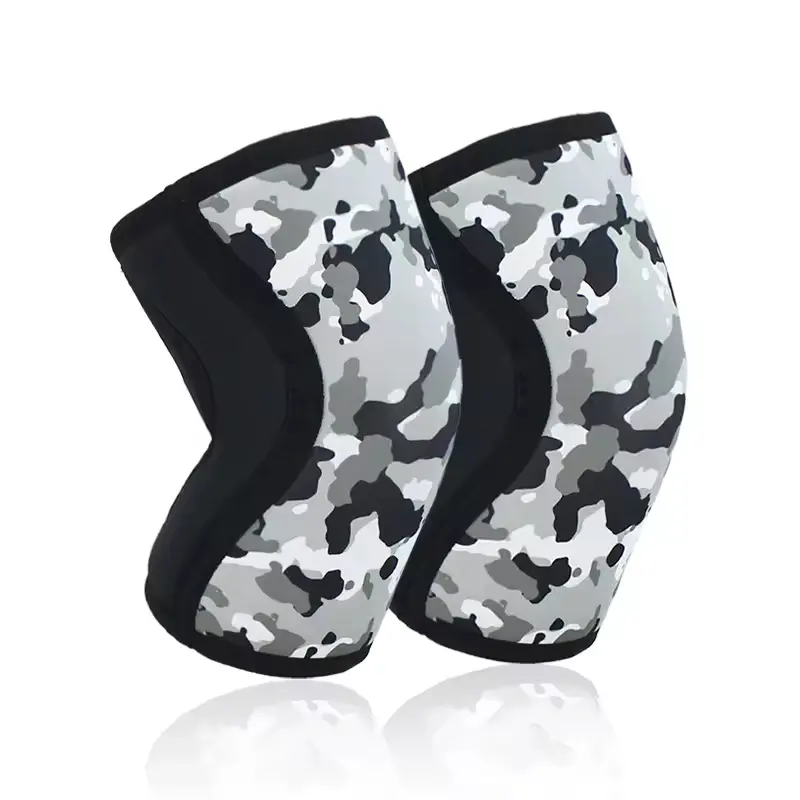 Wholesale 7 mm or 5 mm Neoprene Camouflage Knee Support Brace Knee Support Supplier, Manufacturer