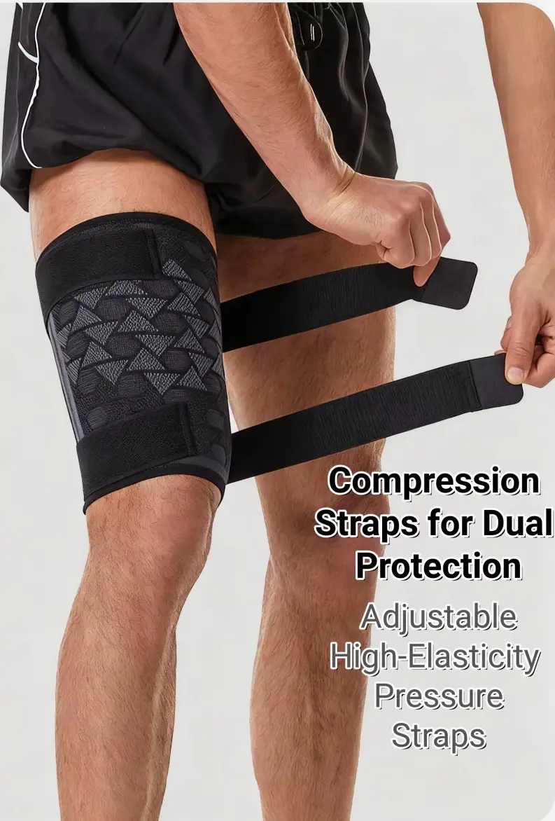 Custom Stretchable Washable Breathable Elastic Upper Leg Sleeves Suppliers, Factories