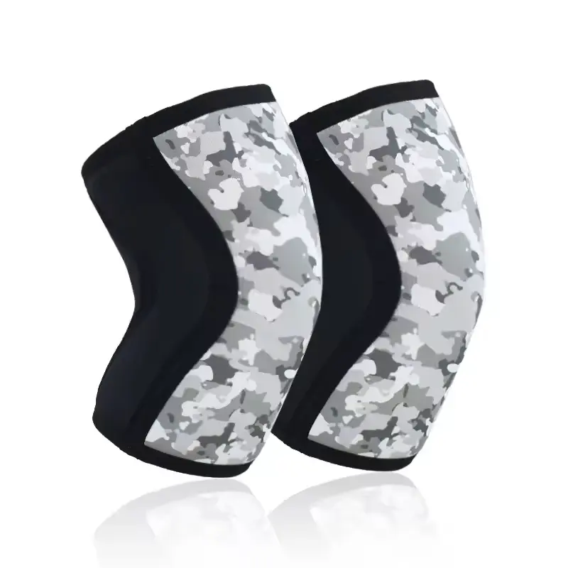 Wholesale 7 mm or 5 mm Neoprene Camouflage Knee Support Brace Knee Support Supplier, Manufacturer