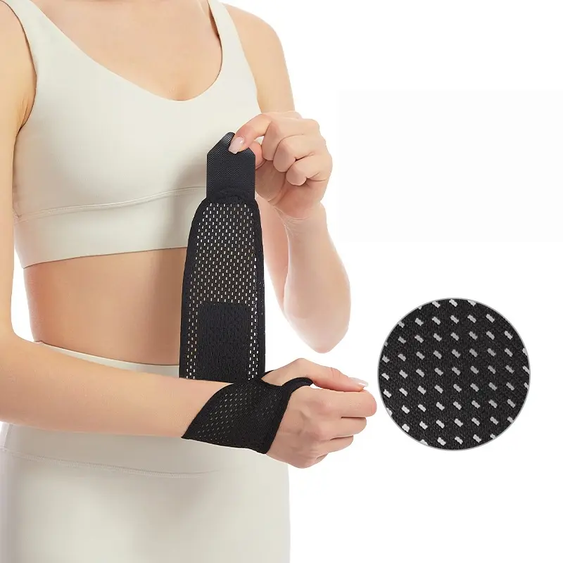 OEM Badminton Sports Breathable Fitness Wrist Brace Wraps Sprained Pain Protection Sleeve Suppliers, Manufacturers