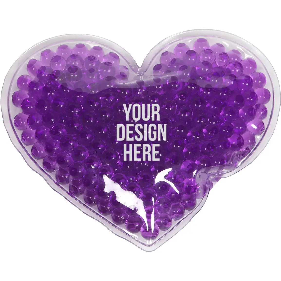 Wholesale Small Heart Shape Gel Beads Ice Pack Bag Supplier, Factory