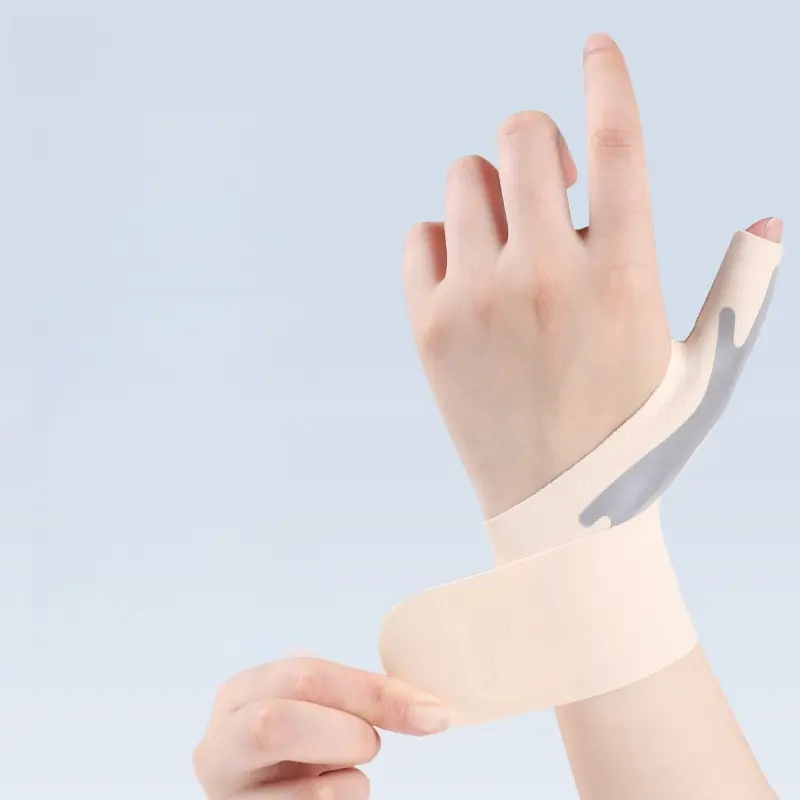 Custom Ultra-thin Compression Thumb Wrist Band Breathable Wrist Guard Hand Pain Relief Wrist Sleeve with Thumb Supplier, Factories