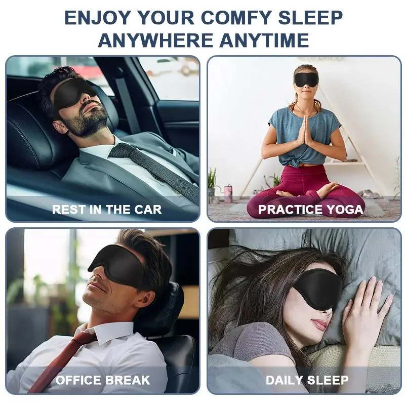 Wholesale Zero Pressure Night Blindfold for Side Sleepers Supplier, Suppliers
