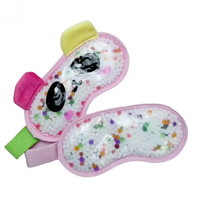 Custom Cartoon Ear-shaped Gel Eye Mask, Hot and Cold Compress, Glitter Sleeping Eye Mask Manufacturers, Factory