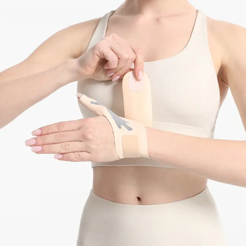 Custom Ultra-thin Compression Thumb Wrist Band Breathable Wrist Guard Hand Pain Relief Wrist Sleeve with Thumb Supplier, Factories