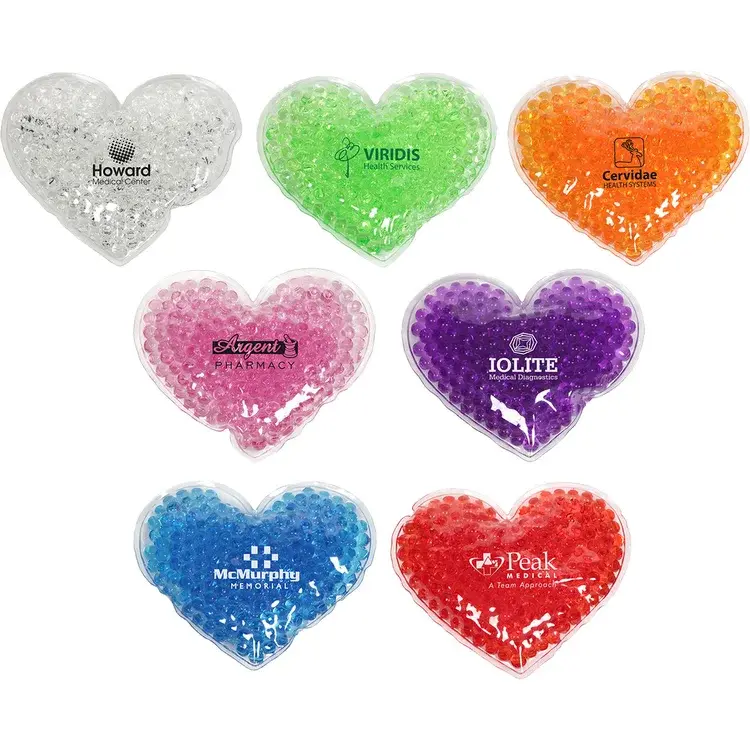 Wholesale Small Heart Shape Gel Beads Ice Pack Bag Supplier, Factory
