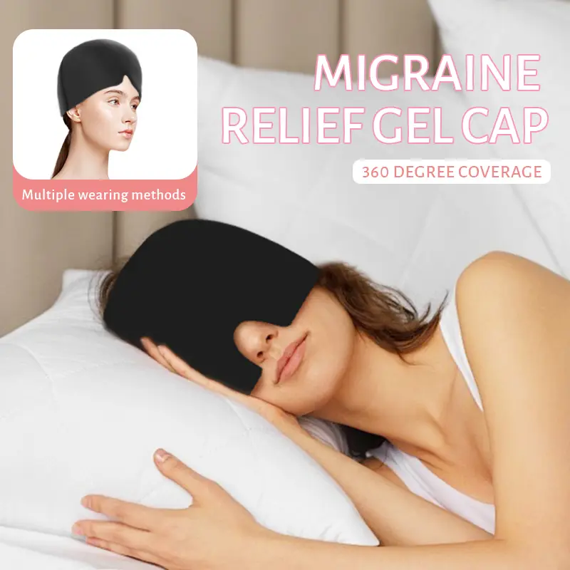 Custom Hot cold pack  Migraine Head Wrap  Headache Relief Head Wrap  Cold Gel Pack For Migraines Suppliers, Factory