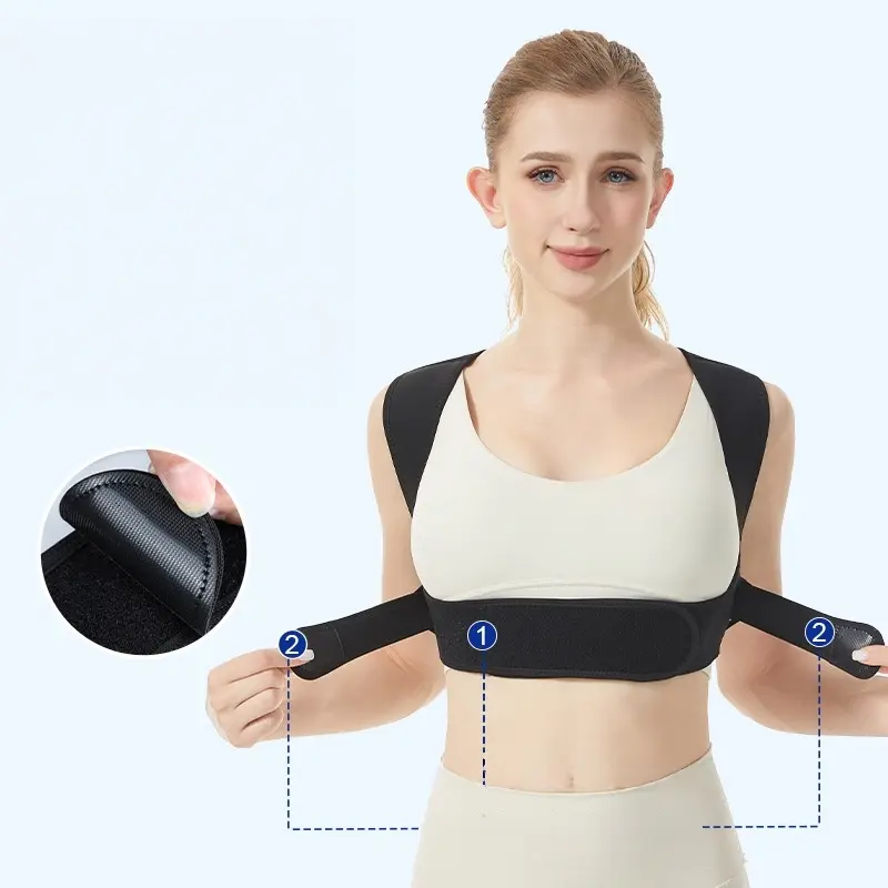 Custom Adjustable Clavicle Posture Corrector Body Posture Brace Posture Corrector Suppliers, Manufacturer
