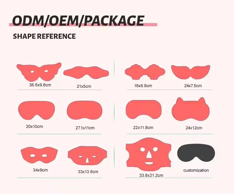 Custom Popcorn Shaped Eye Mask Fun Eye Mask Manufacturers, Manufacturer
