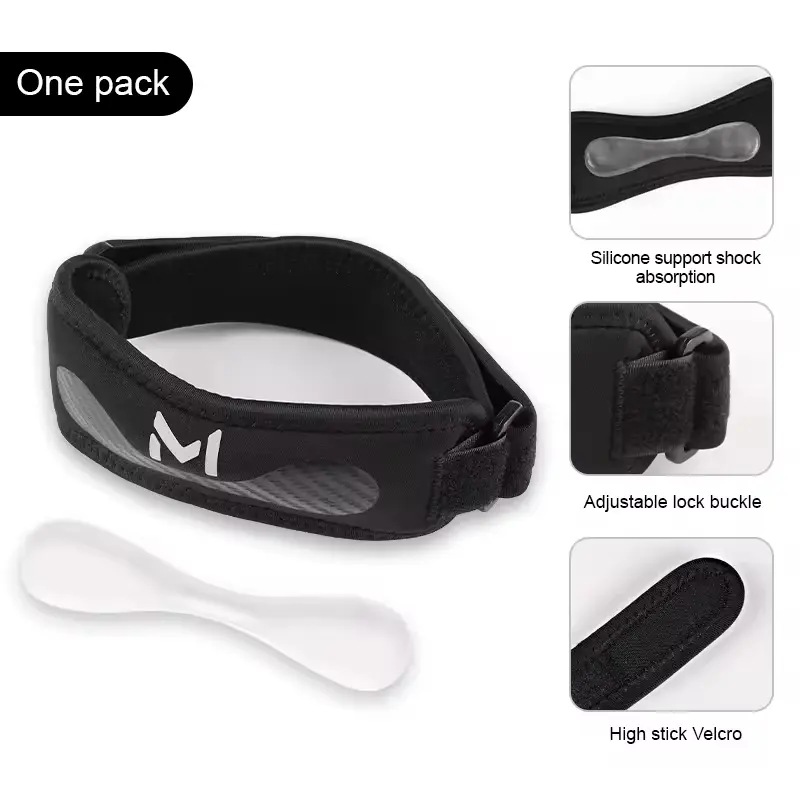 OEM 3D Nylon Spandex Elastic Knit Knee Brace Support Compression Sleeve Factories, Factory