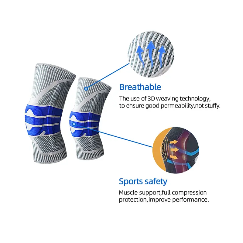 Silicone Knee Pad View