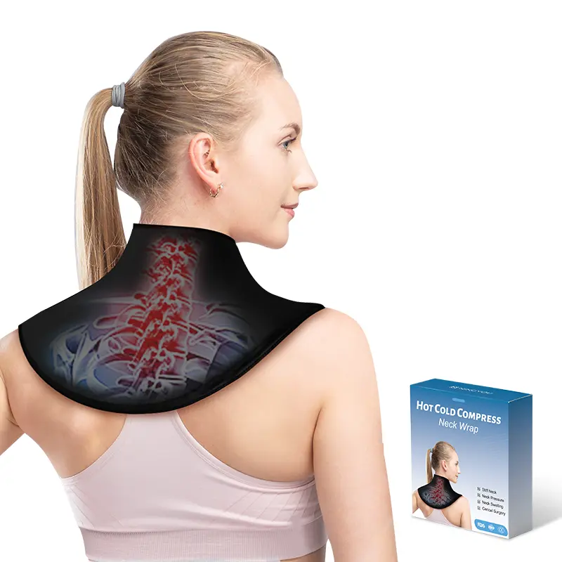 OEM Microwaveable Hot & Cold Pack Shoulder Heating Pad for Neck and Back Pain Relief Suppliers, Manufacturers