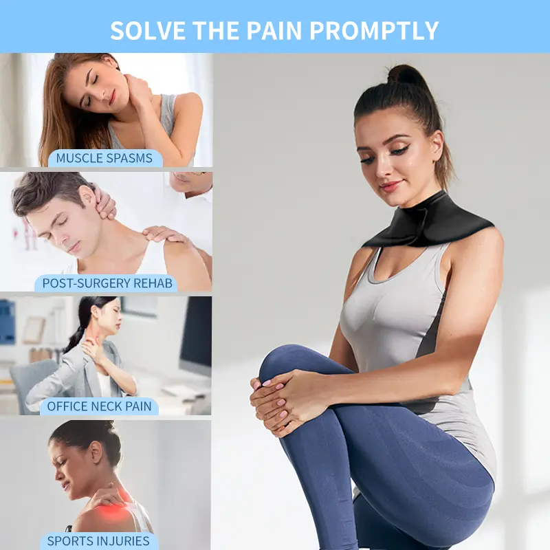 OEM Microwaveable Hot & Cold Pack Shoulder Heating Pad for Neck and Back Pain Relief Suppliers, Manufacturers