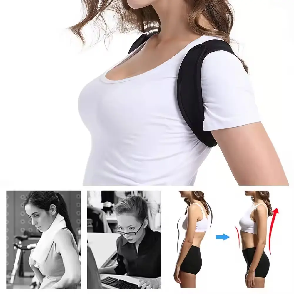 Custom Adjustable Adult Corset Back Posture Corrector Therapy Shoulder Lumbar Brace Manufacturers, Factories