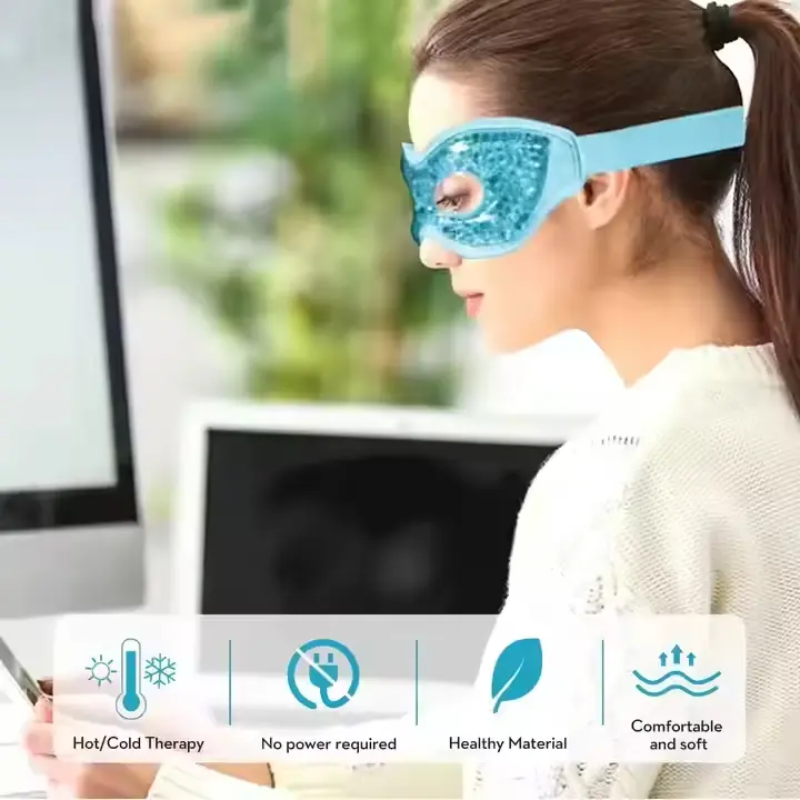 OEM Eco-Friendly Reusable Gel Eye Mask with Elastic Strap Suppliers, Factory