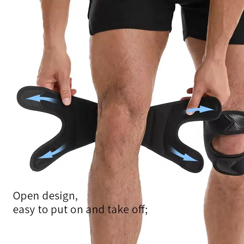 Wholesale Neoprene Double Patella Strap Hot Pressing Shock Absorption Flexible Type Supplier, Manufacturer