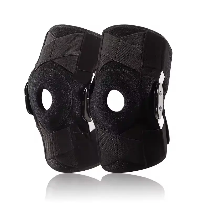 Custom Neoprene Compression Support Side Stabilizer Adjustable Orthopedic Knee Brace Suppliers, Factories
