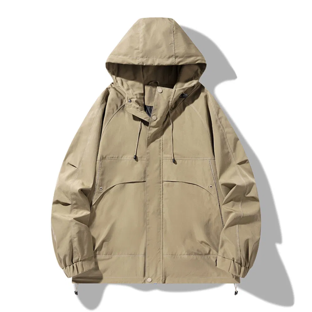 Warm Unrestricted Customizable Outdoor Waterproof Jacket for Cycling Commute