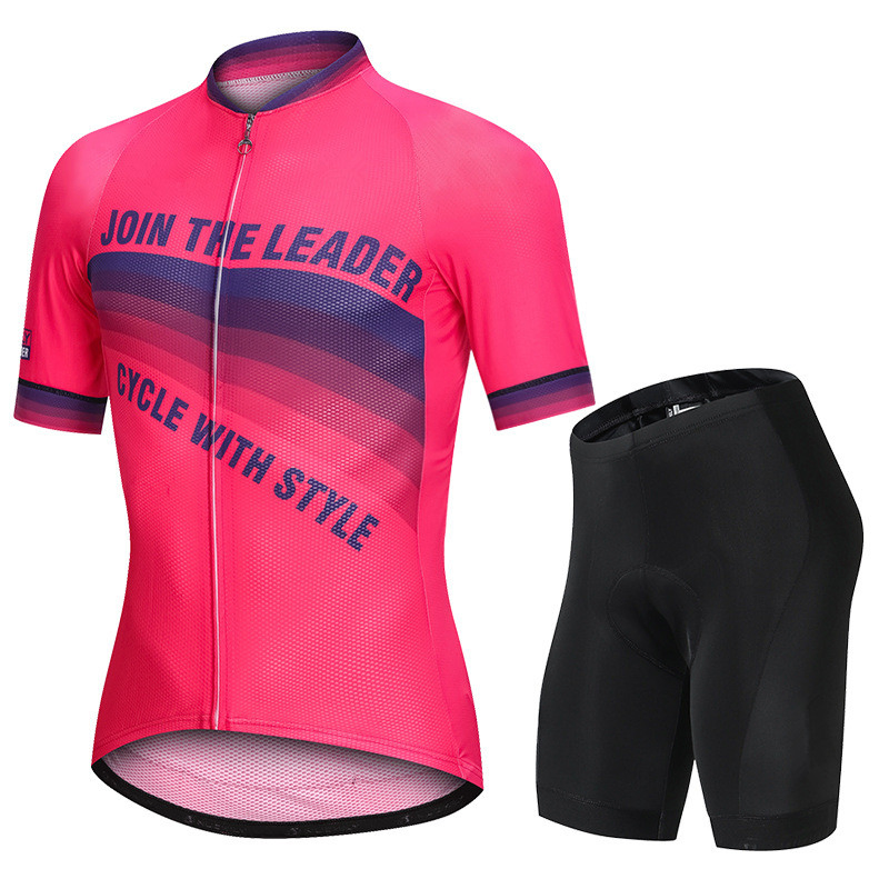Reflective Tape Men Bicycling Short Sleeve Cycling Jersey Shorts Cycling Set Apparel