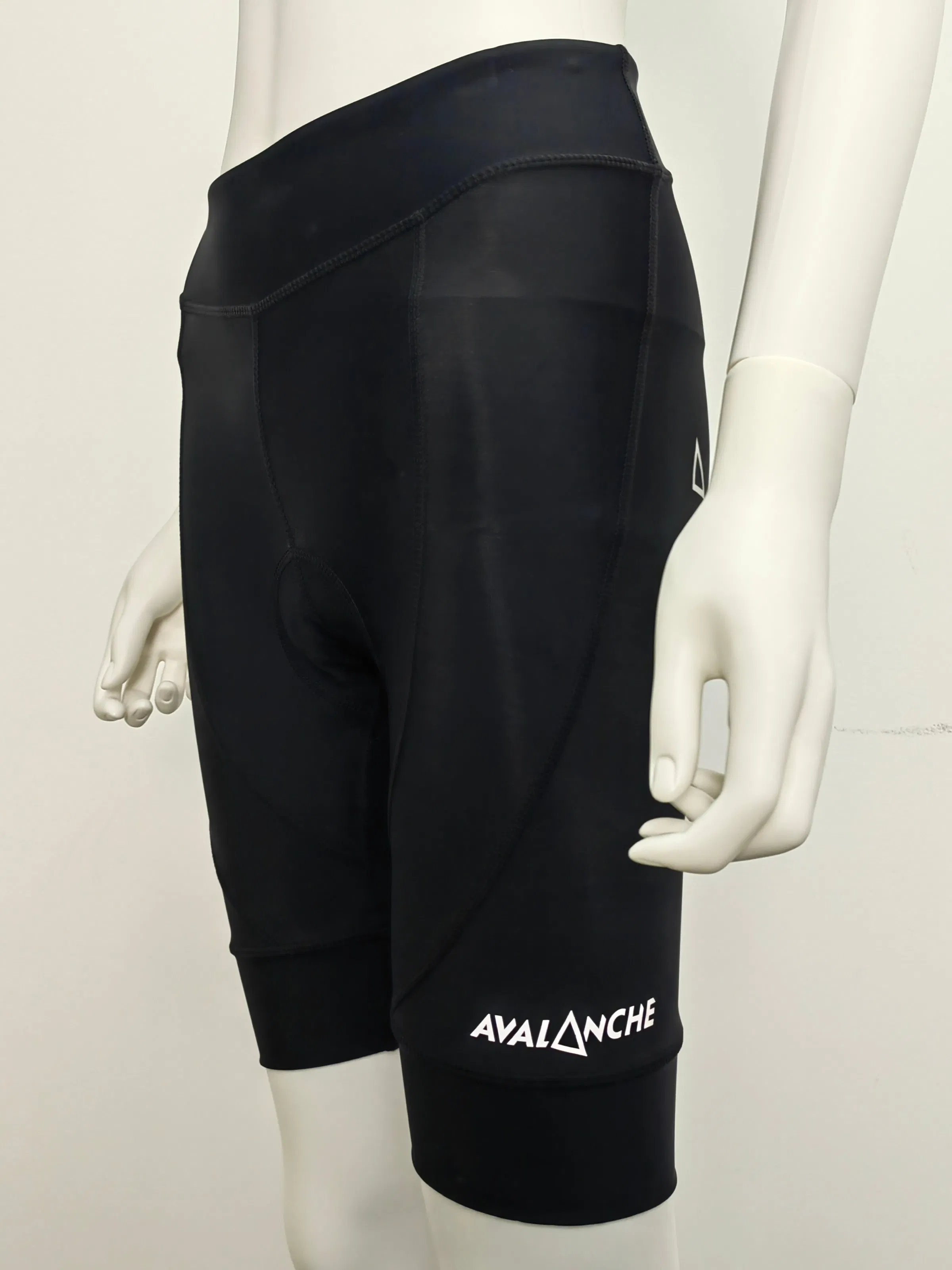 Men's Sports Wear Tight Ergonomic Cutting Comfortable Elastic Cycling Bicycle Road Bike Shorts with Chamois