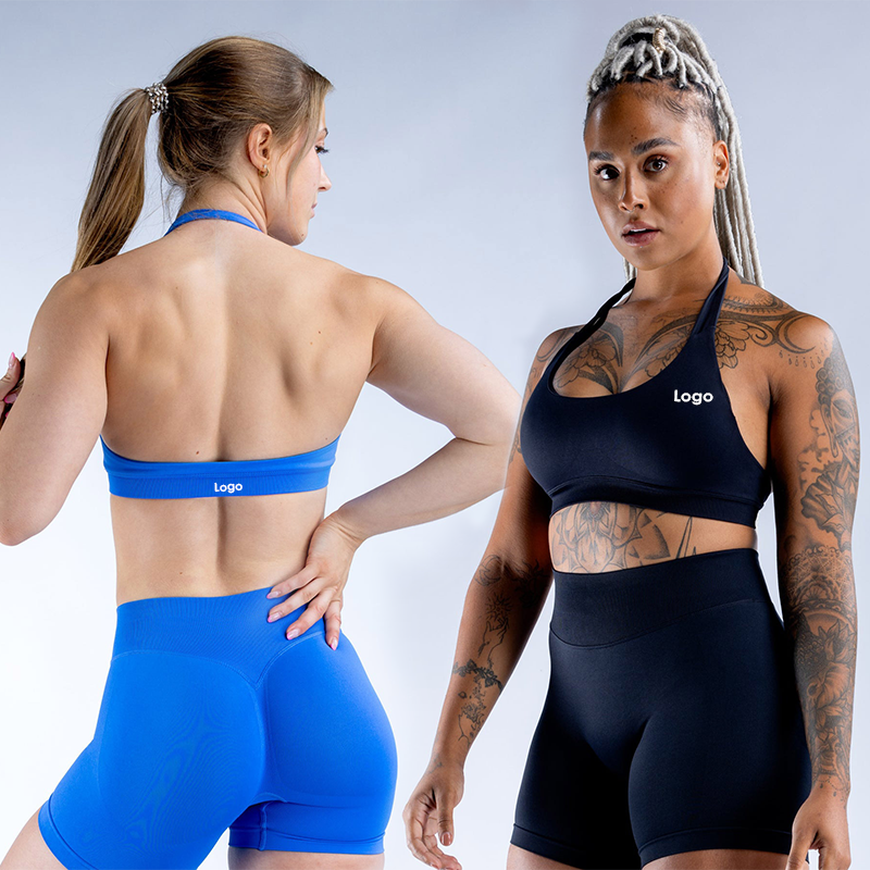 2024 Wholesale Custom Athletic Activewear Sports Clothes Seamless Workout Clothing Women Sportswear Yoga Wear Gym Fitness Sets