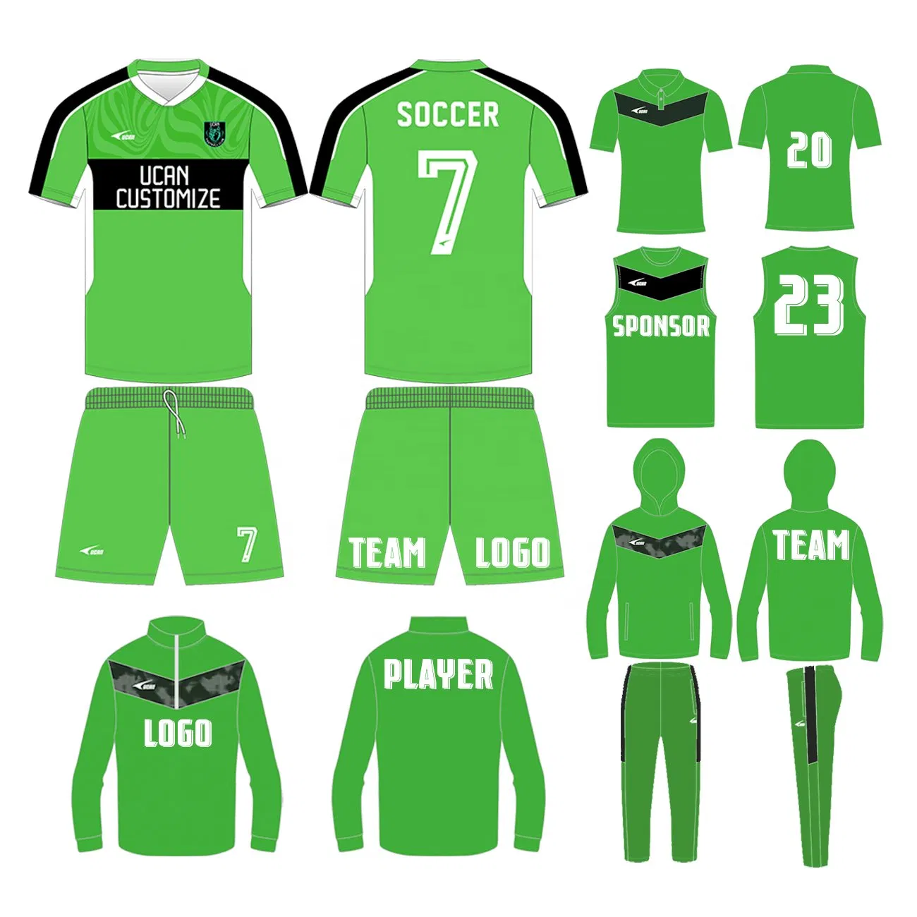Soccer Jersey Sports Wear Manufacturer Custom Sublimation Soccer Uniform Teamwear Sportswear