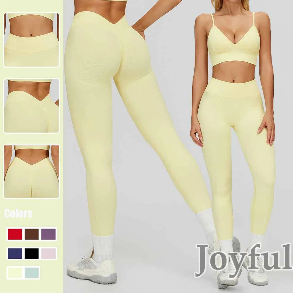 Activewear Yoga Wear High-Waist Tight Fitness Sports Yoga Gym Women Leggings