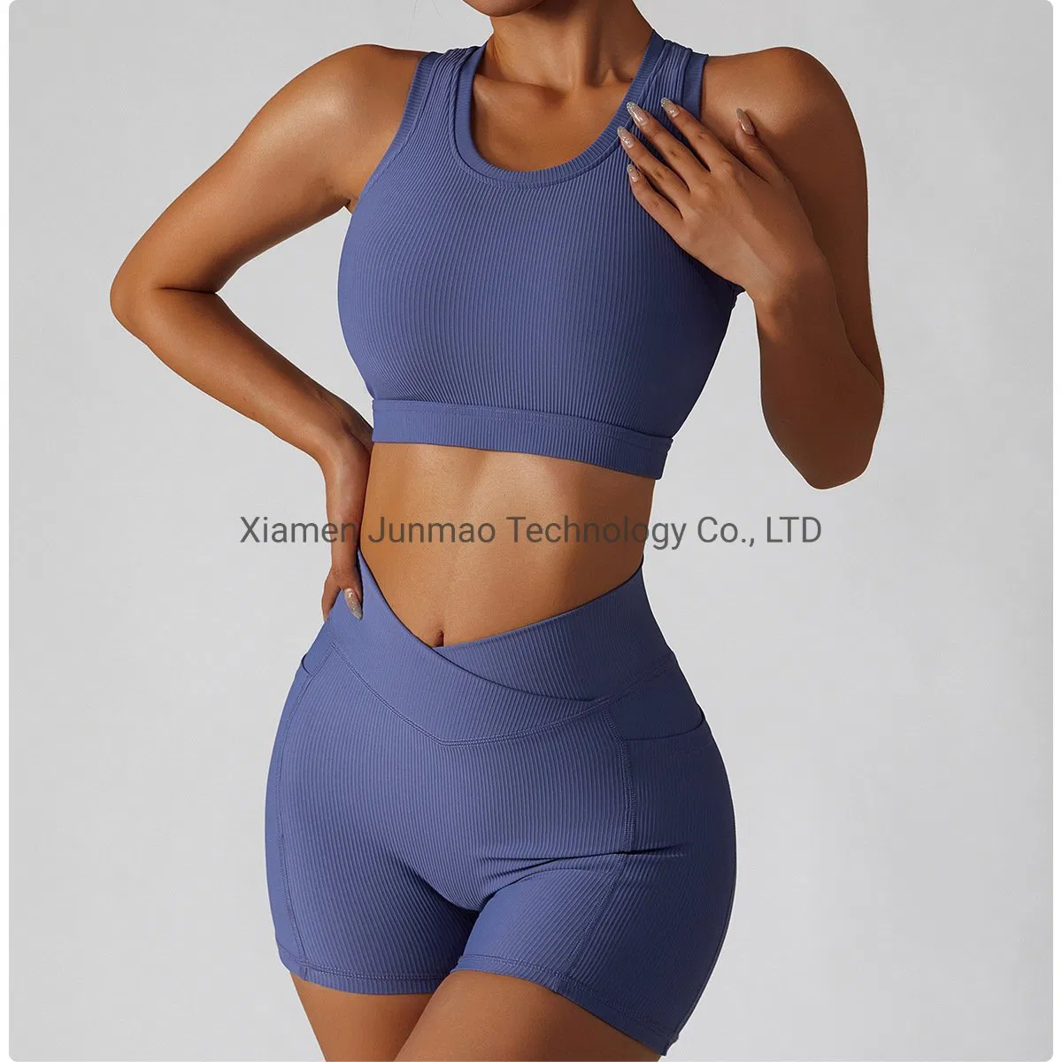 Wholesale Fitness Yoga Active Wear Sets Women Gym Gathering Yoga Suit Professional Training Sport Gym Wear