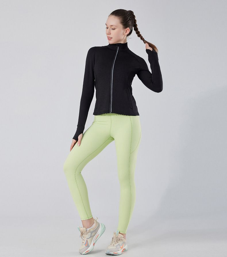 New High-Quality Women's Sports Wear with High Elasticity and Quick Drying Fitness Training Yoga Wear Casual Top