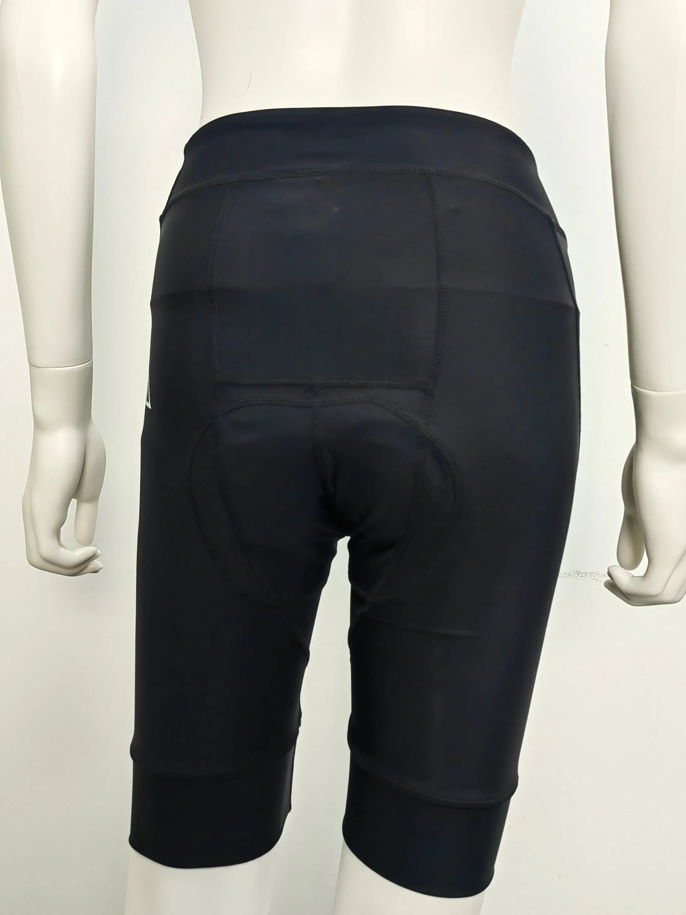 Men's Sports Wear Tight Ergonomic Cutting Comfortable Elastic Cycling Bicycle Road Bike Shorts with Chamois