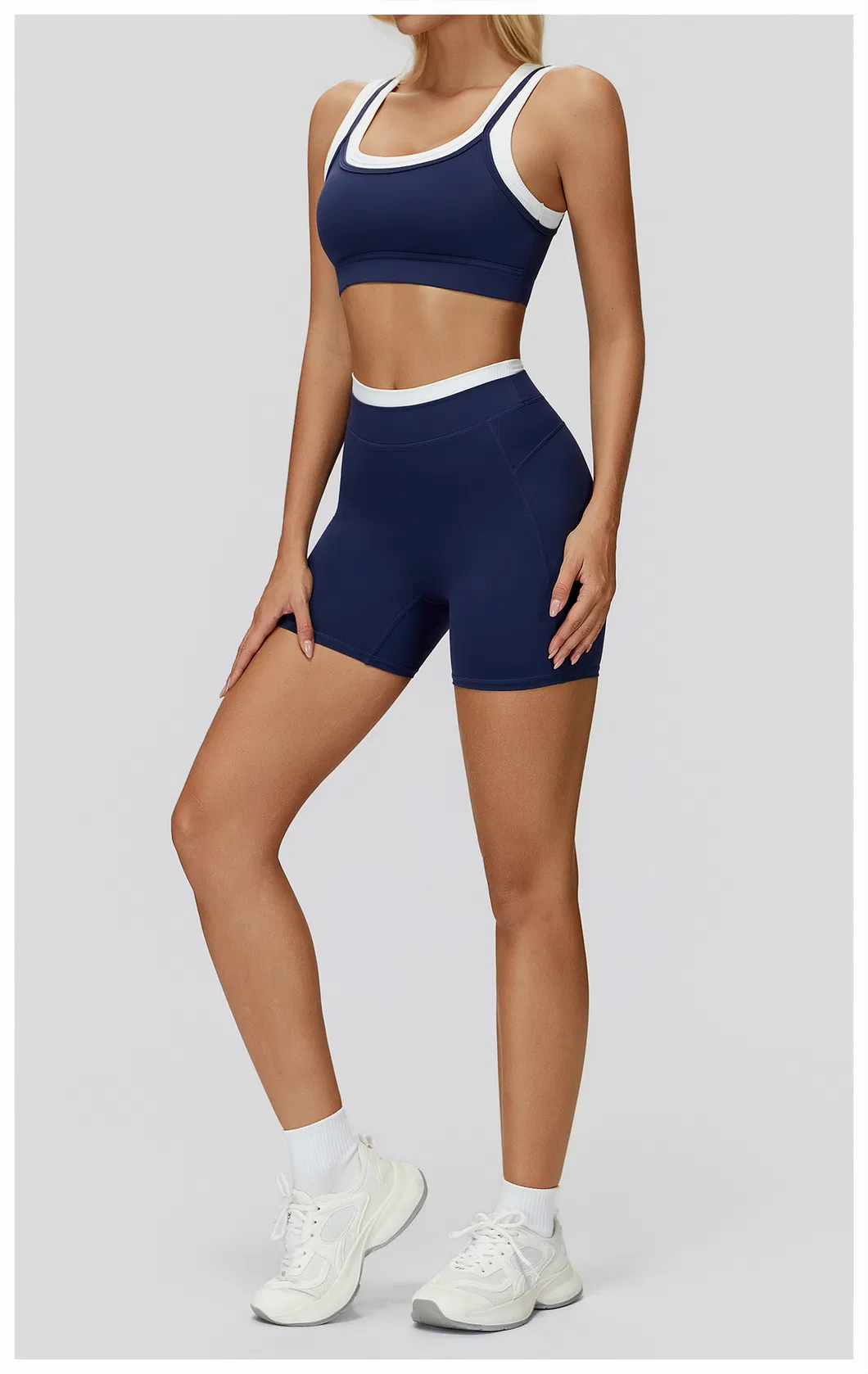 Workout Bra & Yoga Shorts 14