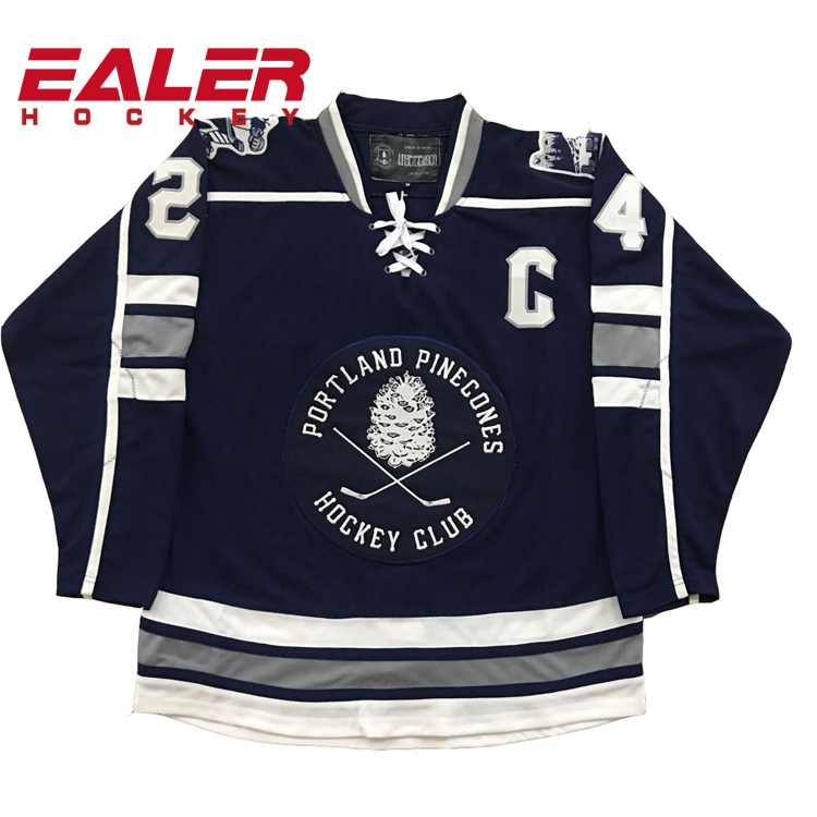 Low Price OEM Sublimation Custom Team Hockey Uniforms Polyester Breathable Ice Hockey Jersey