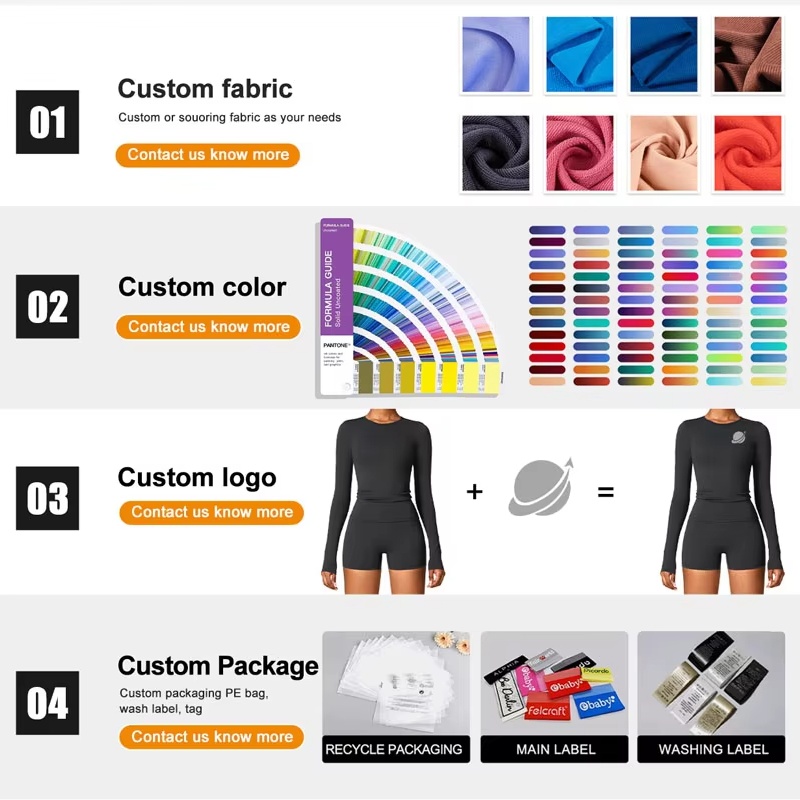 Wholesale Custom Logo Fitness Wear Gym Workout Athletic Sports Suit Premium Butt Lifting Female High Waist Yoga Set