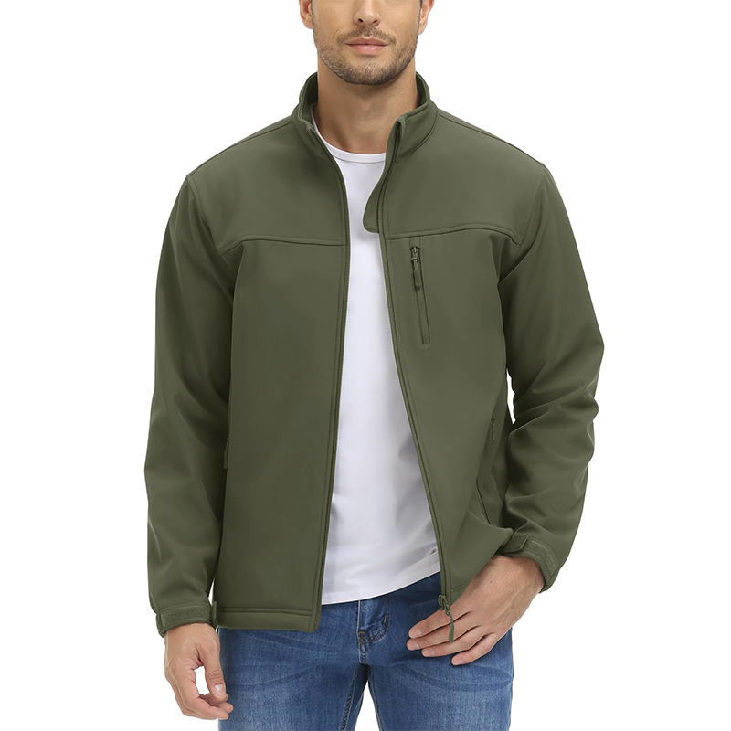 Men Winter Outdoor Sports Wear Windbreaker Fleece Coat Tactical Gear Softshell Jackets