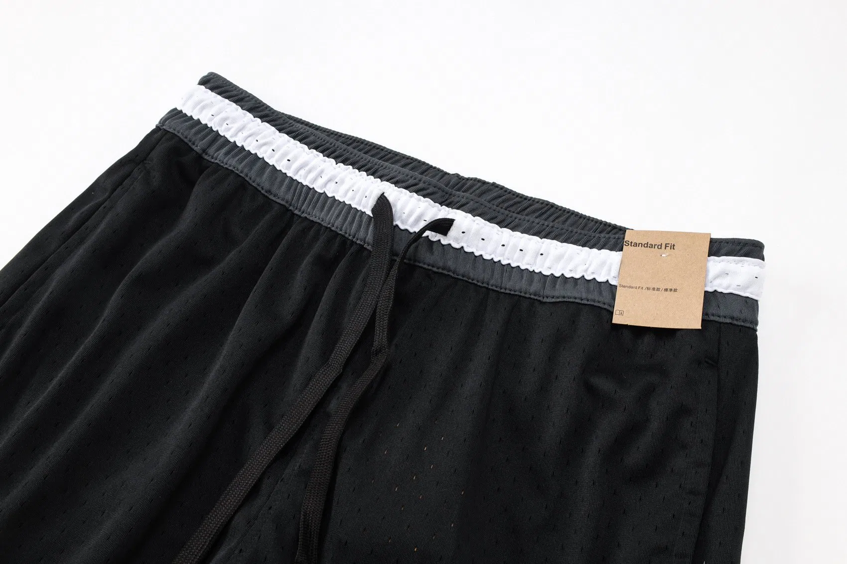 Knitted Lightweight Sports Shorts Men's Casual Workout Running Gym Basketball Shorts