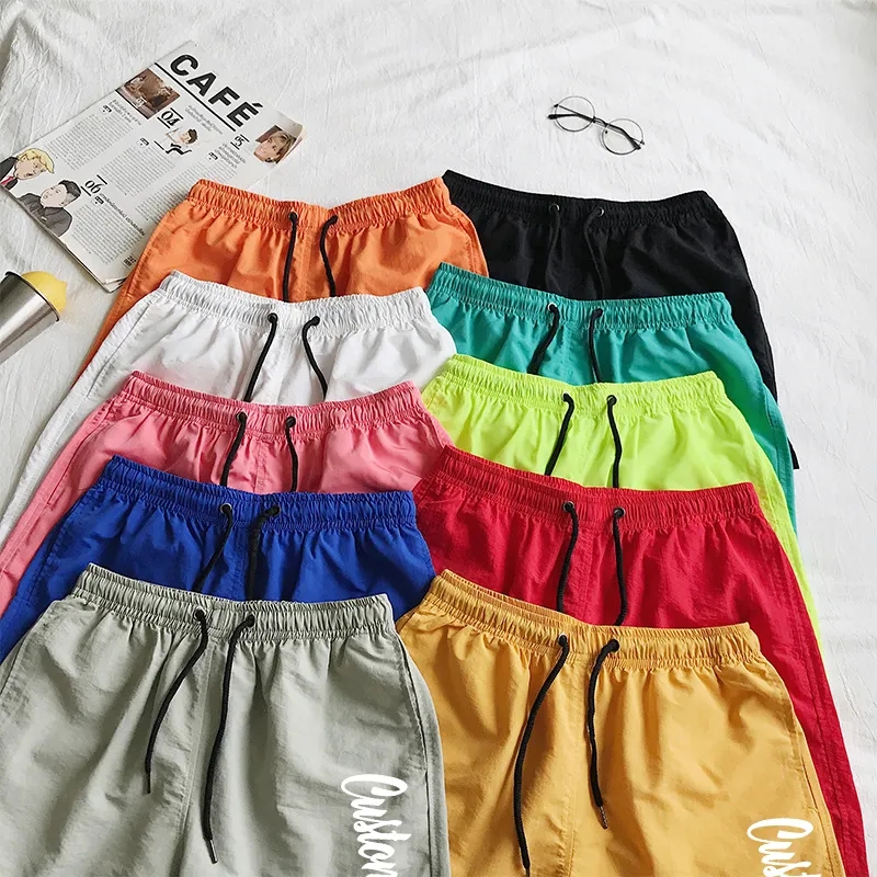 Summer Sweat Gym Custom Blank Sweat Workout Athletic Print Men Mesh Shorts