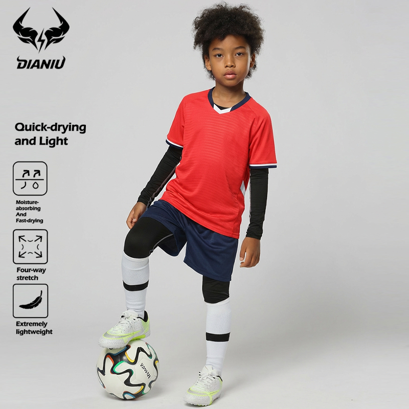 One-Piece Custom Soccer Uniforms Short Sleeve Quick Dry Small Order Fast Shipping Sublimated Football Training Kit Team Set