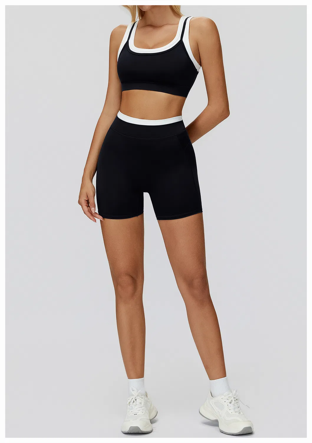Workout Bra & Yoga Shorts 19