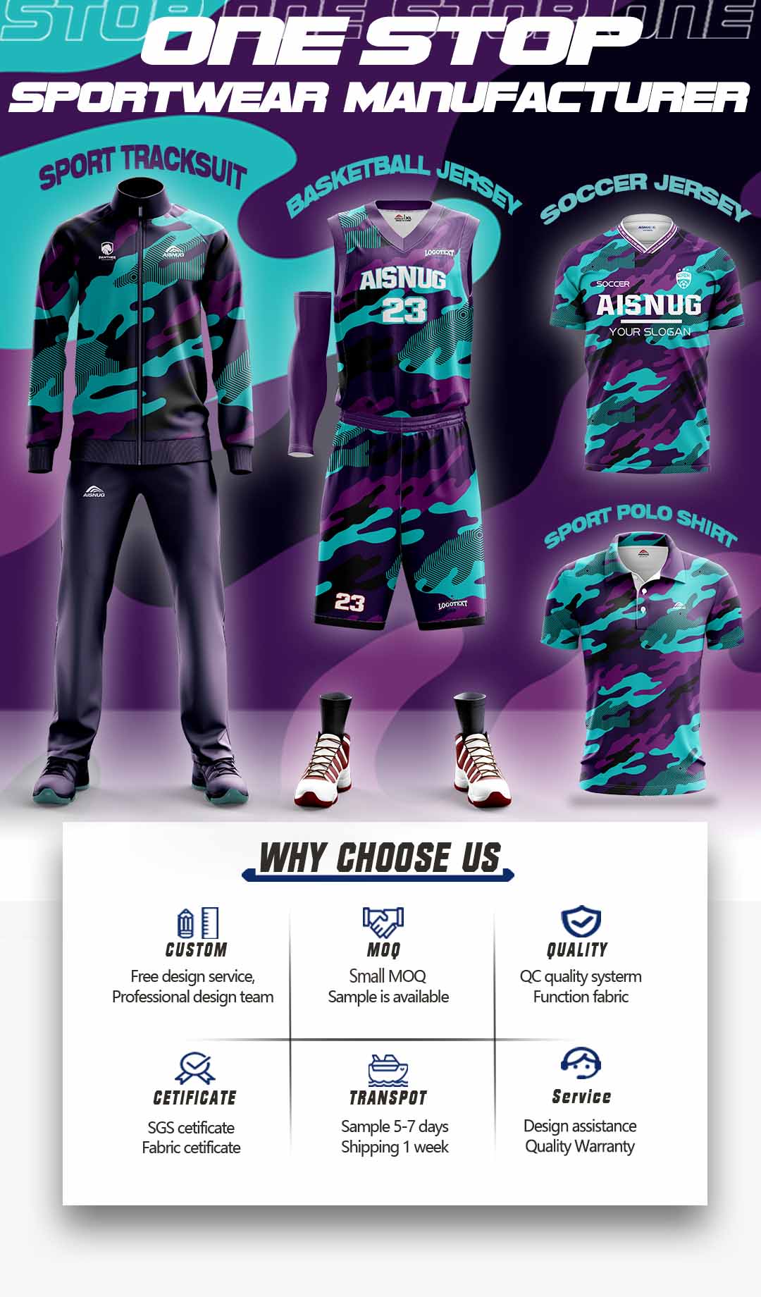 Tracksuit Display